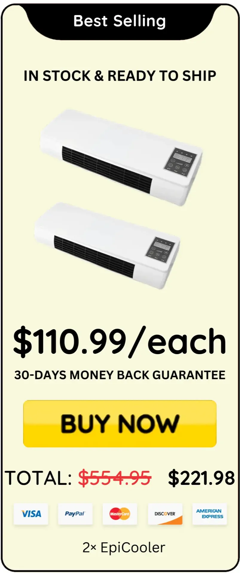 Epicooler offer price 